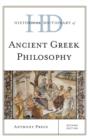 Image for Historical Dictionary of Ancient Greek Philosophy