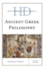 Image for Historical dictionary of ancient Greek philosophy