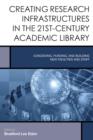 Image for Creating research infrastructures in the 21st-century academic library  : conceiving, funding, and building new facilities and staff