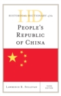 Image for Historical dictionary of the People&#39;s Republic of China