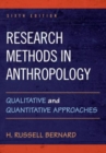 Image for Research methods in anthropology  : qualitative and quantitative approaches