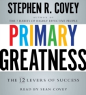 Image for Primary Greatness : The 12 Levers of Success