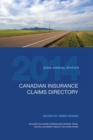 Image for Canadian Insurance Claims Directory 2014 : 82nd Annual Edition