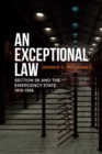 Image for An Exceptional Law