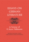 Image for Essays on German Literature: In Honour of G. Joyce Hallamore