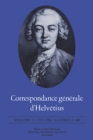 Image for Correspondance generale d&#39;Helvetius : 1737-1756 / Lettres 1-249