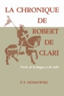 Image for La Chronique de Robert de Clari