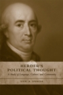 Image for Herder&#39;s Political Thought : A Study on Language, Culture and Community