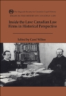 Image for Inside the Law: Canadian Law Firms in Historical Perspective