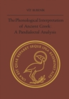 Image for The Phonological Interpretation of Ancient Greek : A Pandialectal Analysis