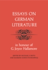 Image for Essays on German Literature