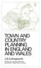 Image for Town and Country Planning in England and Wales: (Third Edition, Revised)