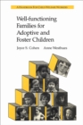 Image for Well-functioning Families for Adoptive and Foster Children: A Handbook for Child Welfare Workers