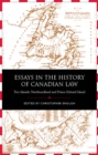 Image for Essays In The History Of Canadian Law : Two Islands, Newfoundland And Prince Edward Island