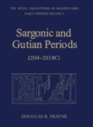 Image for Sargonic and Gutian Periods (2234-2113 BC)