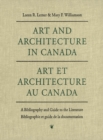 Image for Art and Architecture in Canada: A Bibliography and Guide to the Literature