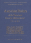 Image for Assyrian Rulers of the Third and Second Millenia BC (To 1115 BC) : v.1