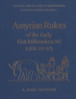Image for Assyrian rulers of the early first millennia BC : v.3