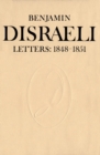 Image for Benjamin Disraeli Letters: 1848-1851, Volume V
