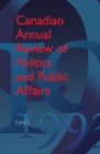 Image for Canadian Annual Review of Politics and Public Affairs: 1993