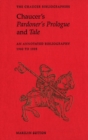 Image for Chaucer&#39;s Pardoner&#39;s Prologue and Tale: An Annotated Bibliography, 1900-1995