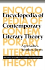 Image for Encyclopedia of Contemporary Literary Theory: Approaches, Scholars, Terms