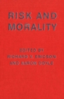 Image for Risk and Morality