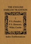 Image for English Emblem Tradition: Volume 2: P.S. (Paradin), P.S. (Simeoni), Willet, Combe : 2