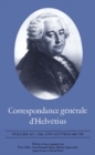 Image for Correspondance generale d&#39;Helvetius, Volume III: 1761-1774 / Lettres 465-720