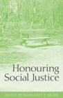Image for Honouring Social Justice : Honouring Dianne Martin