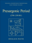 Image for Pre-Sargonic Period: Early Periods, Volume 1 (2700-2350 BC)