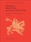Image for Chaucer&#39;s Monk&#39;s Tale and Nun&#39;s Priest&#39;s Tale: An Annotated Bibliography