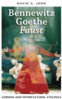 Image for Bennewitz, Goethe, &#39;Faust&#39;: German and Intercultural Stagings