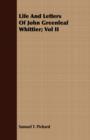 Image for Life And Letters Of John Greenleaf Whittier; Vol II