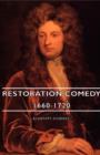 Image for Restoration Comedy 1660-1720