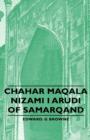 Image for Chahar Maqala - Nizami I Arudi Of Samarqand