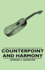 Image for Counterpoint And Harmony
