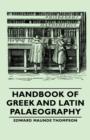 Image for Handbook Of Greek And Latin Palaeography
