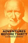 Image for Adventures Before Thirty