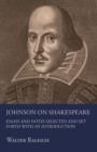 Image for Johnson On Shakespeare