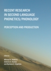 Image for Recent research in second language phonetics/phonology: perception and production
