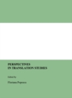 Image for Perspectives in translation studies