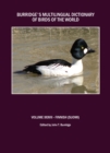 Image for Burridge&#39;s multilingual dictionary of birds of the world.: (Finnish)