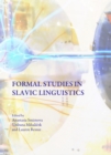 Image for Formal studies in Slavic linguistics