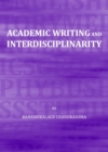 Image for Academic writing and interdisciplinarity