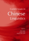 Image for Current issues in Chinese linguistics