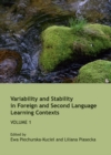 Image for Variability and stability in foreign and second language learning contexts