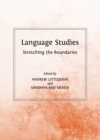 Image for Language studies: stretching the boundaries