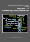 Image for Pragmatic perspectives on language and linguistics.: (Pragmatics of semantically-restricted domains)