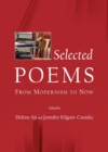 Image for Selected poems: from modernism to now